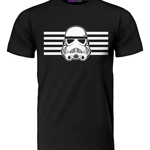 Polera Stormtrooper Movie Hombre Star Wars Algodón Grafimax