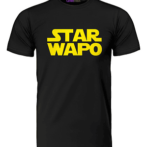 Polera Star Wapo Movie Hombre Star Wars Algodón Grafimax