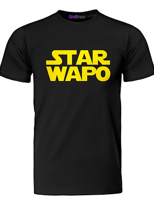 Polera Star Wapo Movie Hombre Star Wars Algodón Grafimax