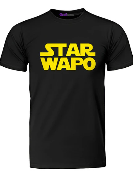 Polera Star Wapo Movie Hombre Star Wars Algodón - Grafimax 1