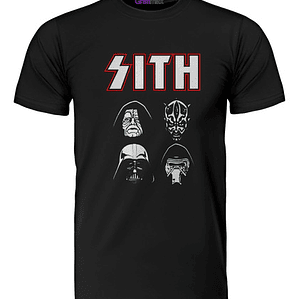 Polera Sith Kiss Movie Hombre Starwars Algodón Grafimax
