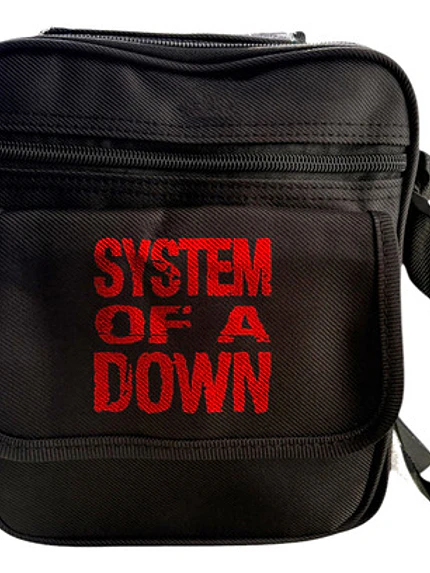 Bolso Bandolera Urbana System Of A Down Banda Metal Grafimax 1