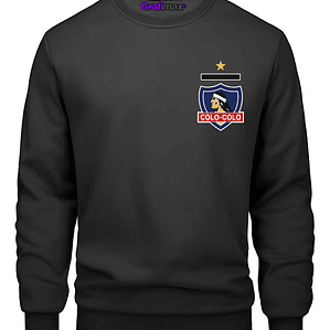 Polerón Polo Colo Colo Logo Futbol Chileno Deportes Grafimax