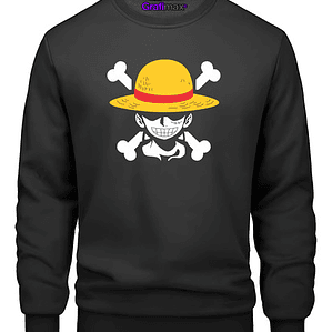Polerón Polo One Piece Anime Diseños Luffy Grafimax