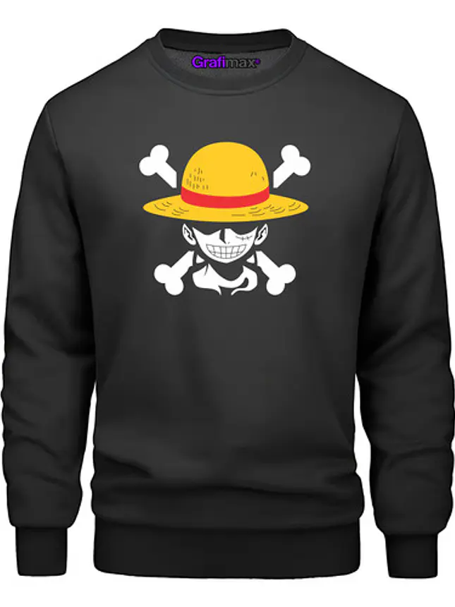 Polerón Polo One Piece Anime Diseños Luffy Grafimax 1