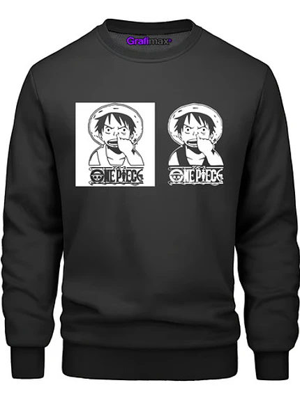 Polerón Polo One Piece Anime Diseños Luffy Grafimax 13