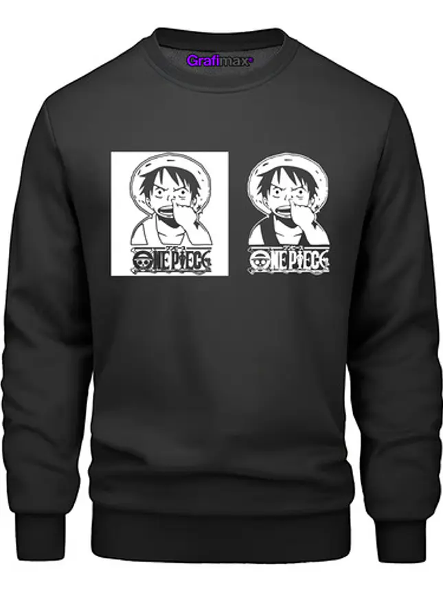 Polerón Polo One Piece Anime Diseños Luffy Grafimax 13