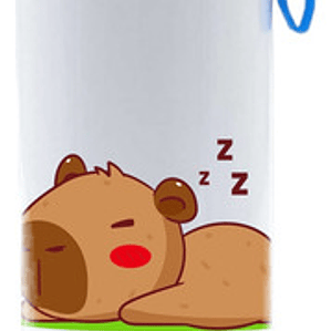 Botella Agua Capibara Durmiendo 750 Ml Grafimax