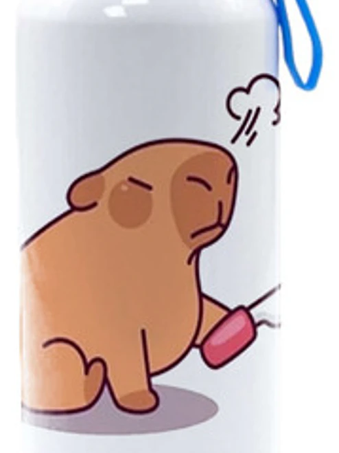 Botella Agua Capibara Carpincho Enojado 750 Ml Grafimax 1