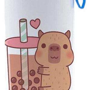 Botella Agua Capibara Chiquito Bubble Tea 750 Ml Grafimax