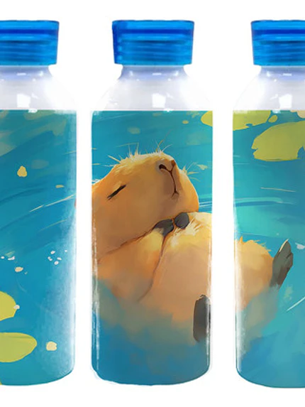 Botella Agua Capibara Carpincho Agüita 750 Ml Grafimax 2