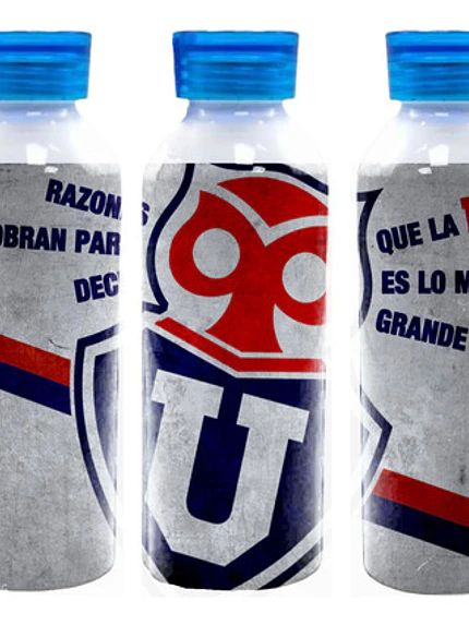 Botella Agua Universidad De Chile Es Lo Más Grande Grafimax 2