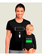 Polera Body Mamá E Hijo Bateria 100% Familia Pack Grafimax - Miniatura 11