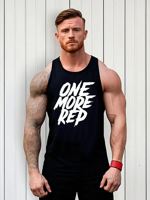 Polera One More Rep Musculosa Sudadera Gym Fitness Grafimax