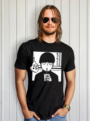 Polera Shigeo Kageyama Mob Psycho 100 Anime Grafimax