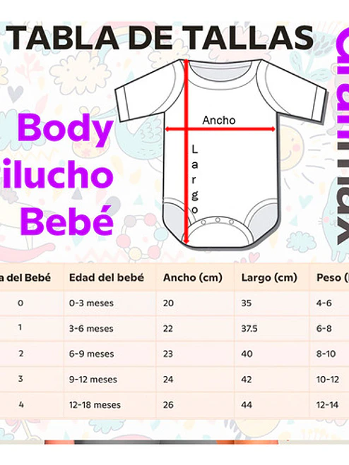 Body Bebe Pilucho Primer Día Inauguración Mamá Grafimax 6