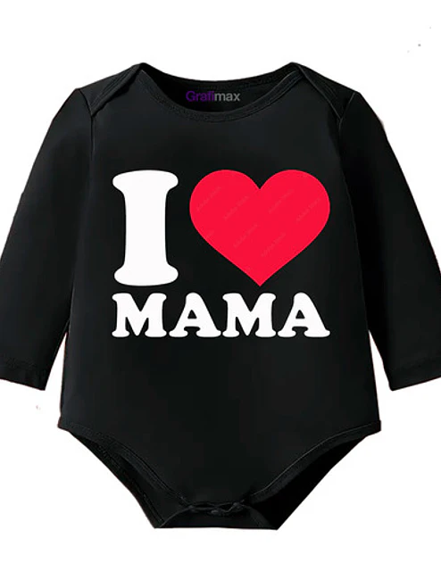 Body Bebe Pilucho I Love Mamá Dia De Las Madres Grafimax 1