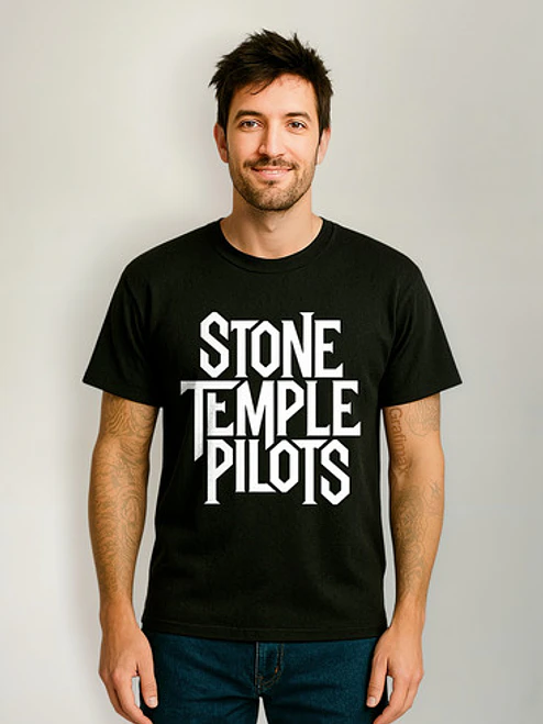 Polera Stone Temple Pilots Big Logo Rock Grunge Grafimax 1