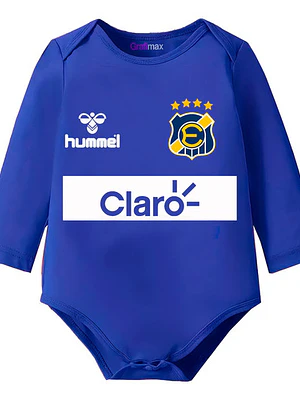 Body Bebe Pilucho Everton Del Viña Del Mar Azul Rey Grafimax