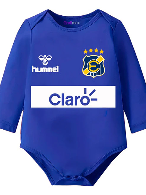 Body Bebe Pilucho Everton Del Viña Del Mar Azul Rey Grafimax 1
