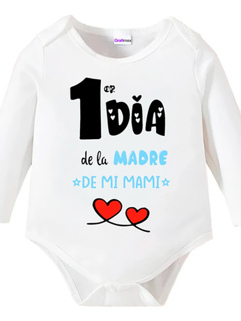 Body Bebe Pilucho Mamá Primer Día De La Madre Mamis Grafimax 6