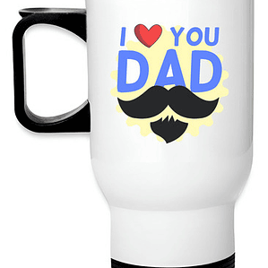 Mug Térmico I Love You Termo Día Padre Grafimax