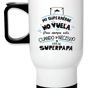 Mug Térmico Papá Superhéroe Termo Día Padre Grafimax
