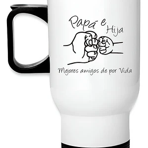 Mug Térmico Papá E Hija Termo Día Padre Grafimax