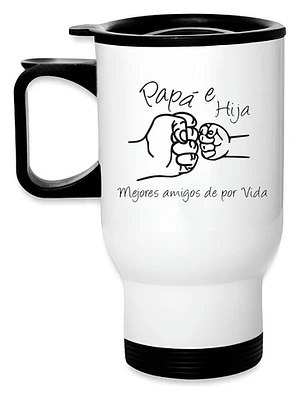 Mug Térmico Papá E Hija Termo Día Padre Grafimax