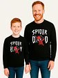 Polera Manga Larga Pack Papá Spider Dad Spider Boy Grafimax - Miniatura 21