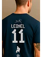 Polera U De Chile Conmemorativa Leonel Firma Cotton Grafimax - Miniatura 2
