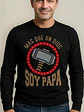 Polera Manga Larga Soy Papá Thor Día Del Papá Grafimax - Miniatura 1