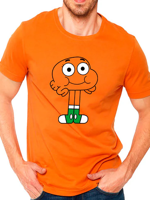 Polera Niño Gumball Darwin Dibujos Animados Grafimax 2
