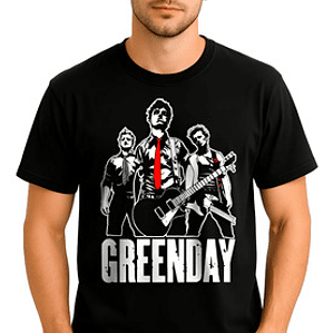 Polera Green Day Banda Punk Rock Música Grafimax