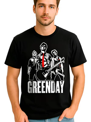 Polera Green Day Banda Punk Rock Música Grafimax