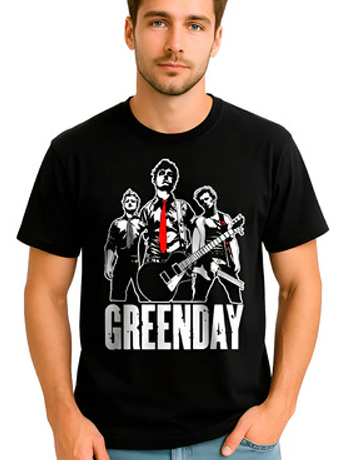 Polera Green Day Banda Punk Rock Música Grafimax 1