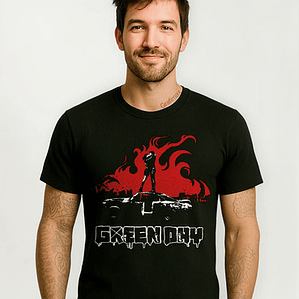 Polera Green Day 21 Century Break Punk Rock Música Grafimax