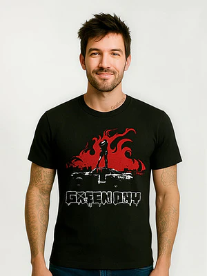 Polera Green Day 21 Century Break Punk Rock Música Grafimax