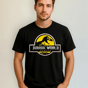 Polera Jurassic World El Renacer Película Grafimax