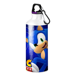 Botella Agua Sonic The Hedgehog Videojuegos Grafimax