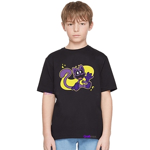Polera Catnap Poppy Playtime Smiling Niño Videojuego Gfmx