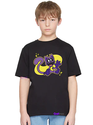Polera Catnap Poppy Playtime Smiling Niño Videojuego Gfmx