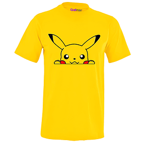 Polera Pikachu Carita Niño Grafimax
