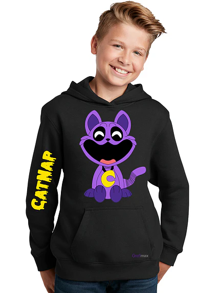 Polerón Catnap Poppy Playtime Chibi Niños Grafimax 1
