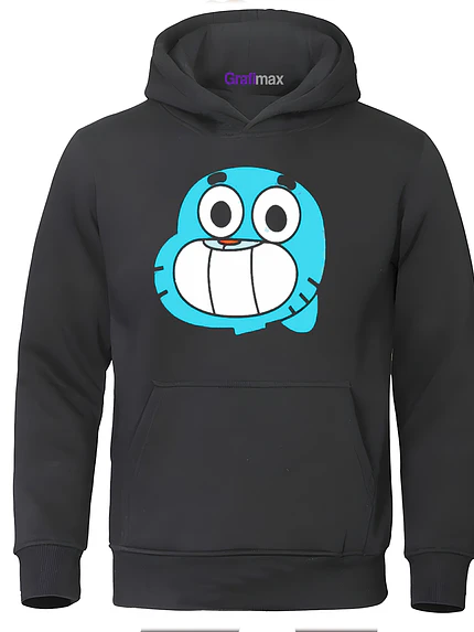 Polerón Gumball Face Niño Adulto Grafimax 1