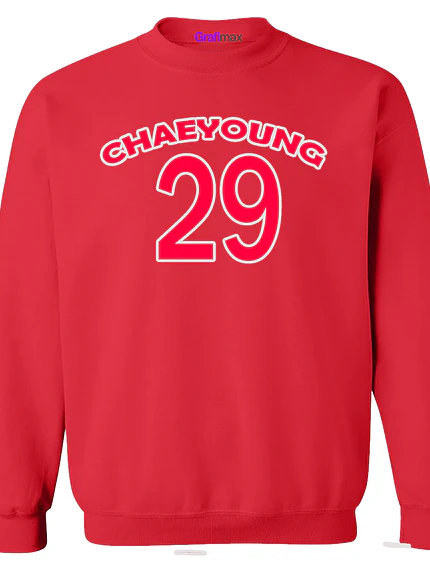 Polerón Twice Chaeyoung 29 Kpop Idol Korea Oversize Música Grafimax 1