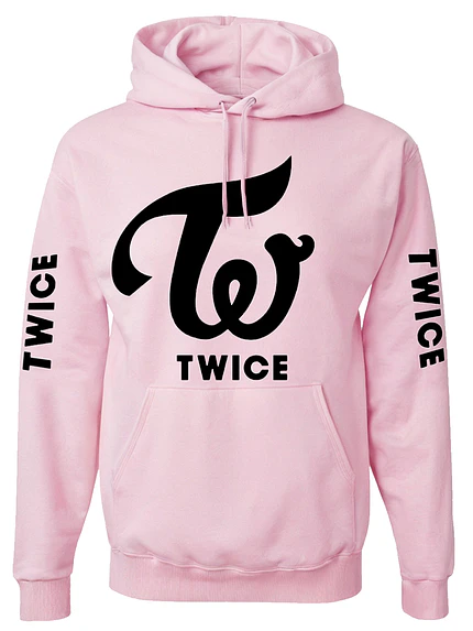 Poleron Twice Nombres K - Pop Oversize Música Grafimax 1