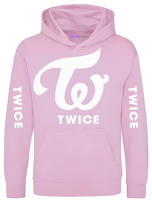 Polerón Twice Glitter Corea K - Pop Oversize Música Grafimax