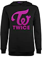 Poleron Twice Glitter Corea K - Pop Mujer Oversize Grafimax - Miniatura 1