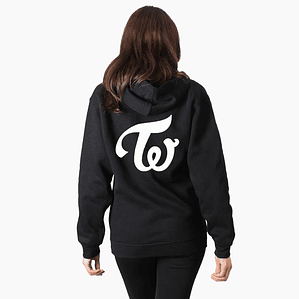 Polerón Twice Oversize Kpop Corea Espalda Estampado Música Grafimax